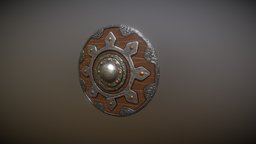 Stylized Low Poly Shield modern, style, geometry, gaming, handmade, gift, collectible, cosplay, costumes, art, lowpoly, design, stylized, decoration, shield, environment, originality, immersiveexperience, decorativeobject, gamingaccessory, uniquepiece, vibrantcolors, visuallystriking