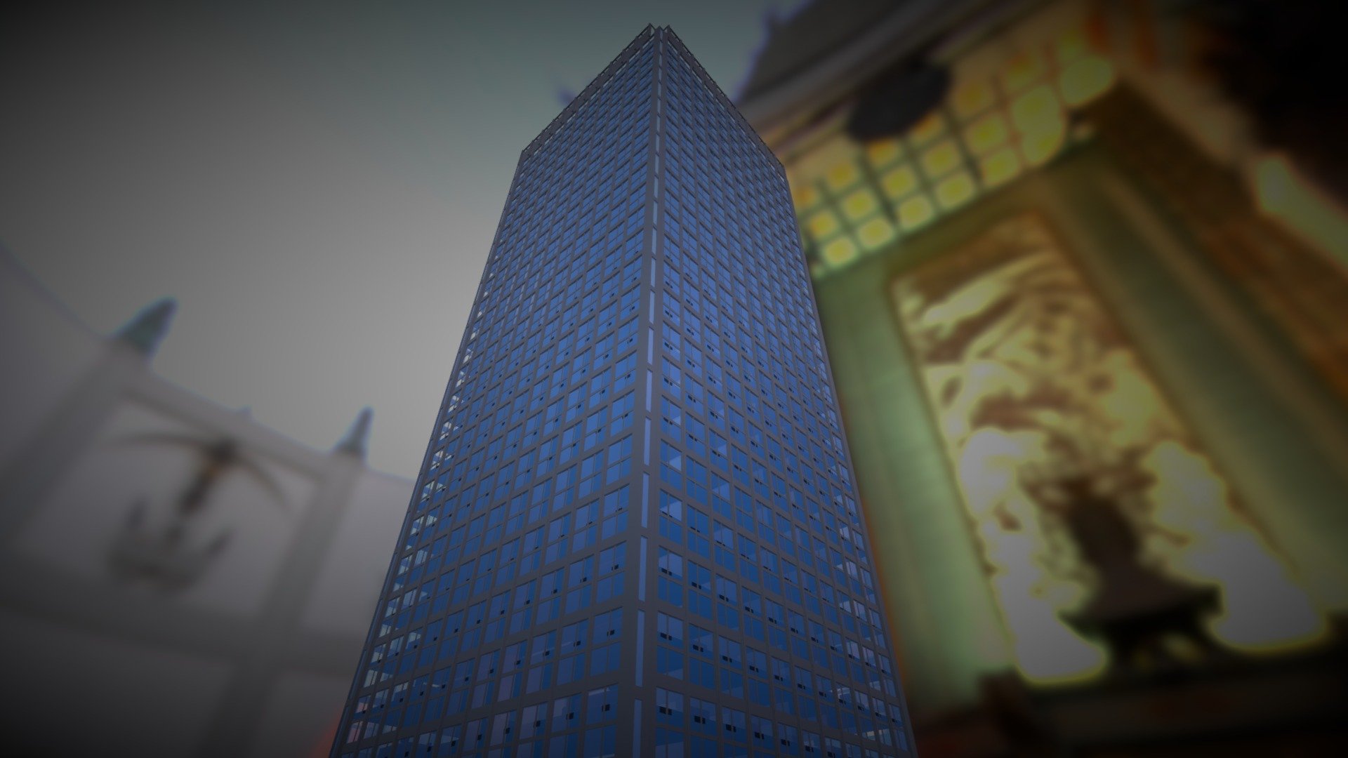 Just a skyscraper :D - Skyscraper - Download Free 3D model by druid_cz 3d model