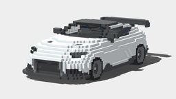 Nissan 400Z Modified vehicles, nissan, cars, vehicledesign, render, vehicle, blender3d, car, magicavoxel
