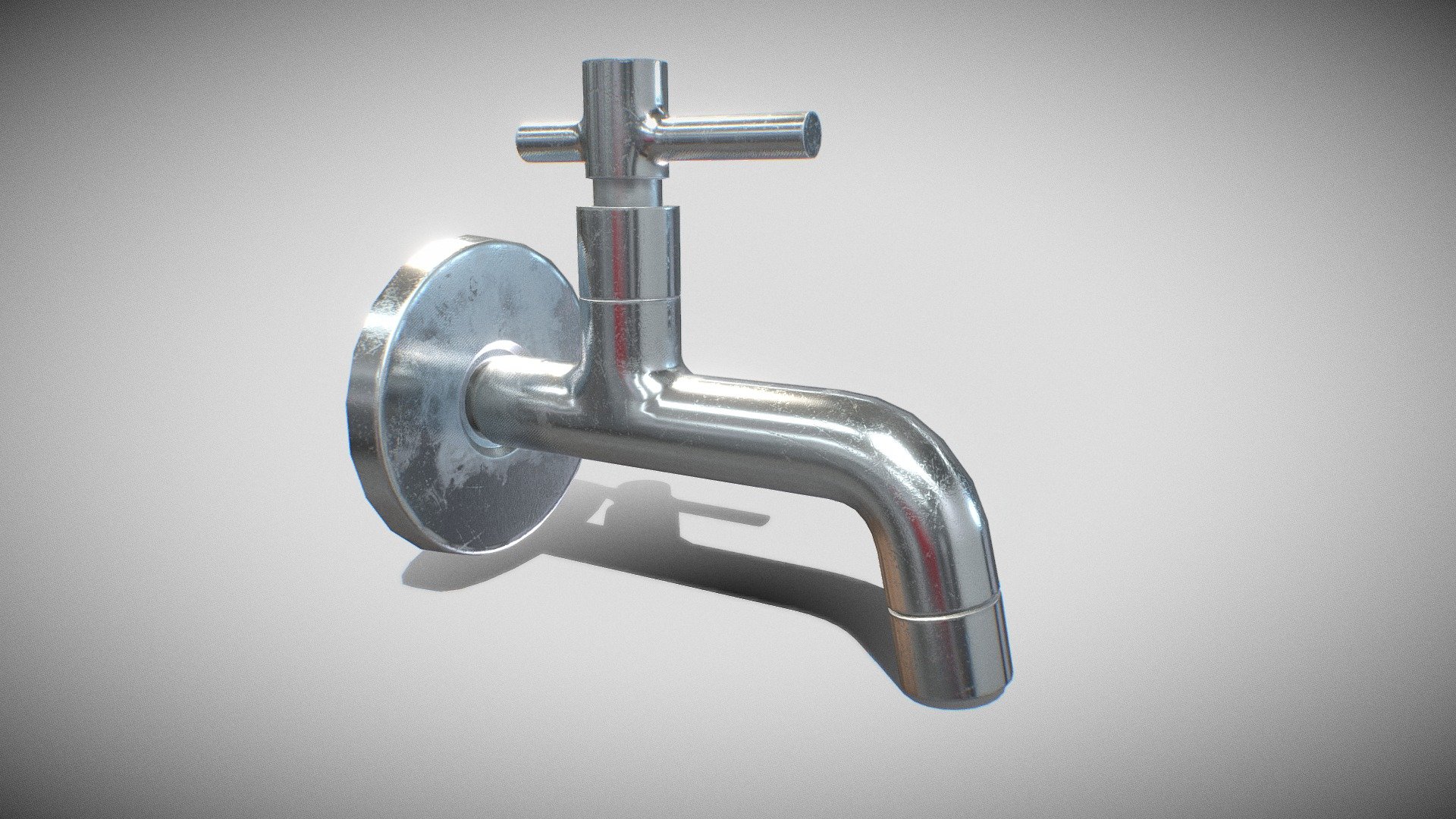 Tap Quick-Silver 3d model ready for VirtualReality(VR),Augmented Reality(AR),games and other render engines.This lowpoly 3d model is baked with 4k resolution textures.The PBR_Maps includes- albedo,roughness,metallic and normal 3d model