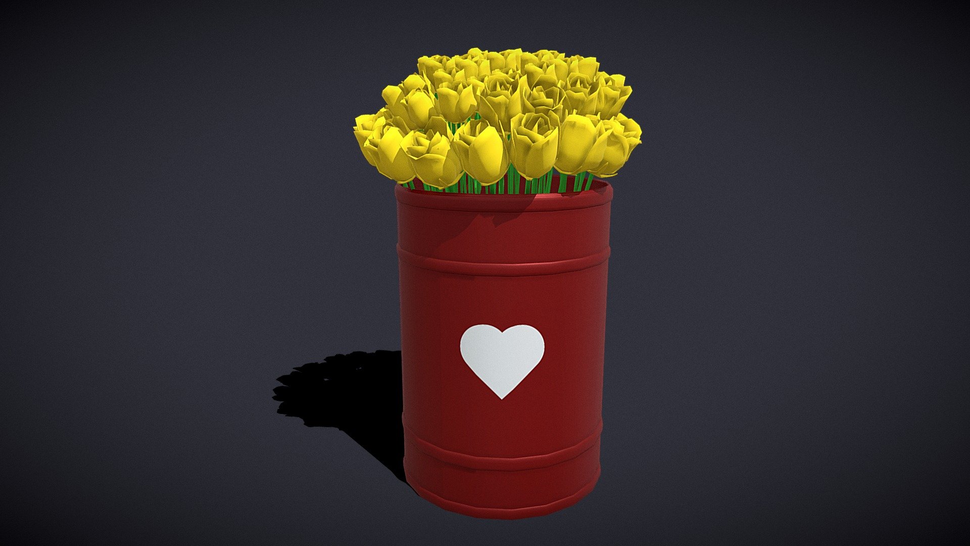 Yellow Roses Tin 
VR / AR / Low-poly
PBR approved
Geometry Polygon mesh
Polygons 117,419
Vertices 76,766
Textures 4K
Materials 1 - Yellow Roses Tin - Buy Royalty Free 3D model by GetDeadEntertainment 3d model