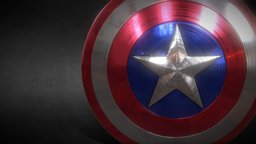 Marvels Captain America Shield marvel, avengers, captainamerica, captainamericashield, blender3d, shield