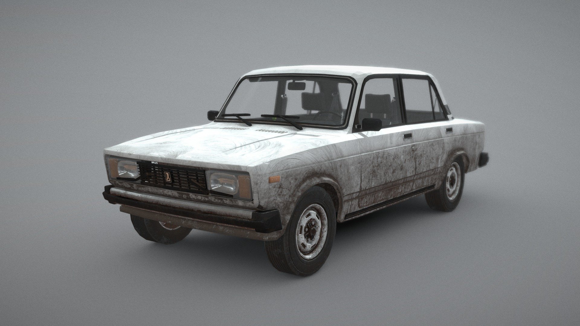 3d model of the VAZ-2105 car, first released in 1979
this model has a fully developed interior and engine compartment with engine and other units, this model also has a well-designed suspension
the model is completely made according to the original drawings of the AVTOVAZ concern, including the body, interior, engine, suspension and other units - VAZ-2105 - Download Free 3D model by matthew0451 3d model