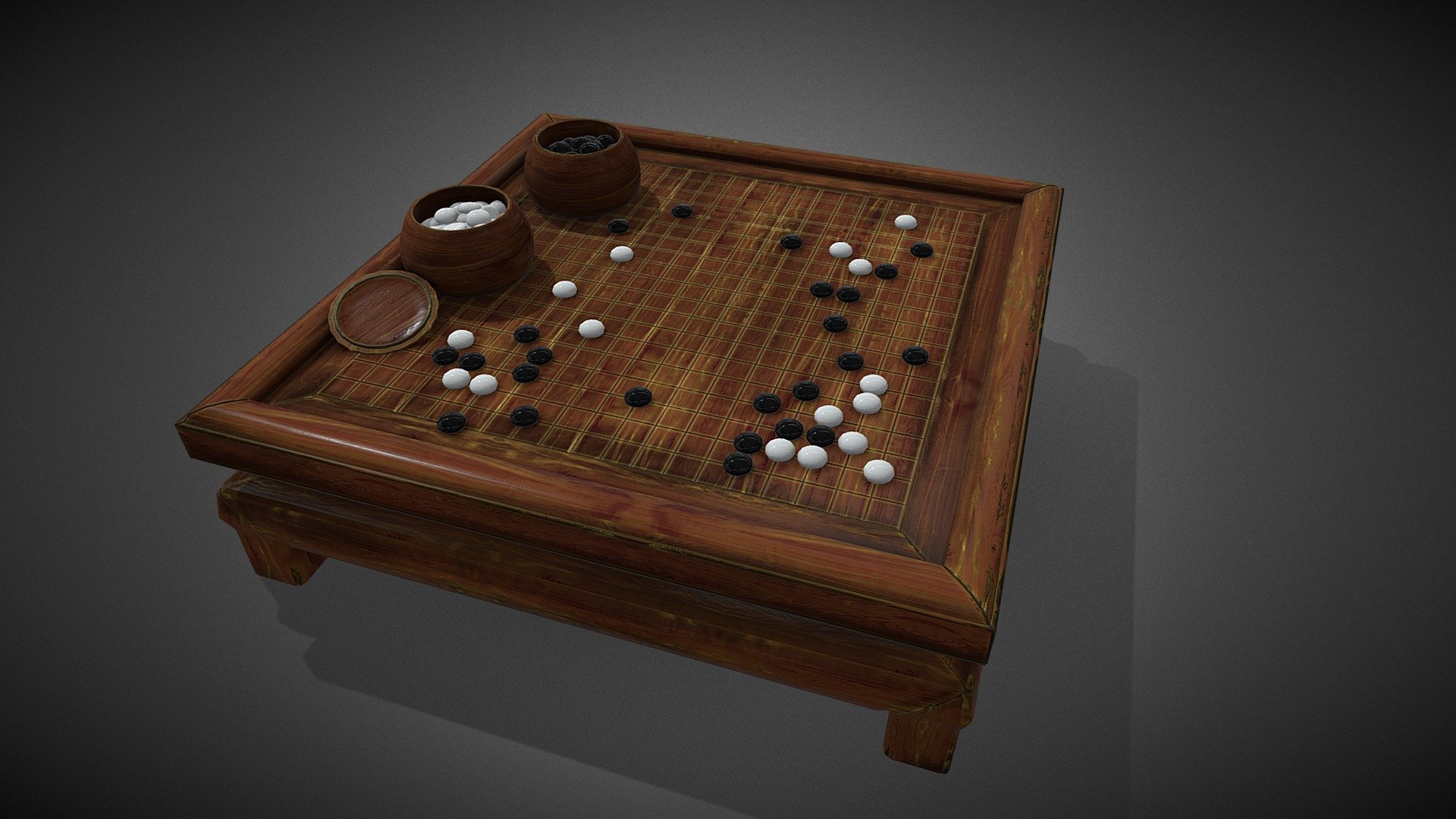 game table - Game Table - Buy Royalty Free 3D model by misitewang 3d model