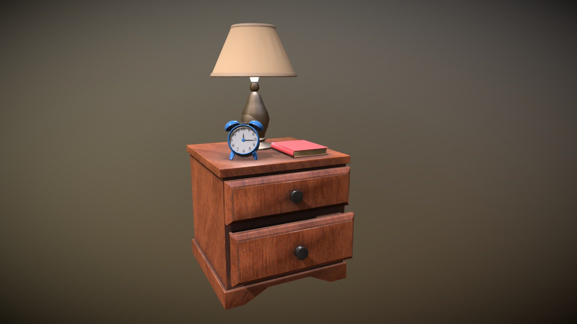 Es una mesita de luz que necesitaba para un proyecto 
.
.
It is a nightstand that I needed for a project - Bedside table / Mesita de luz - Buy Royalty Free 3D model by Facundo.Olmedo 3d model