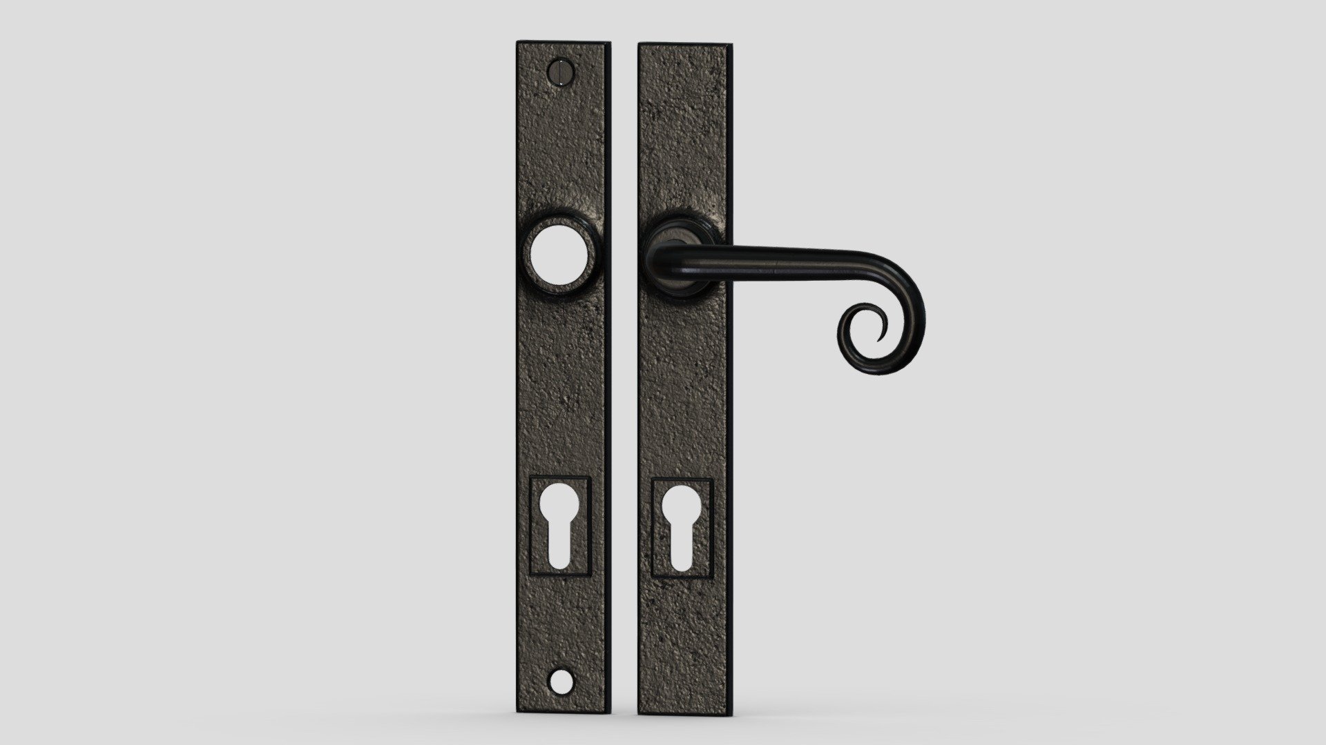 Hi, I'm Frezzy. I am leader of Cgivn studio. We are a team of talented artists working together since 2013.
If you want hire me to do 3d model please touch me at:cgivn.studio Thanks you! - Stonebridge Curl Multipoint Door Handle - Buy Royalty Free 3D model by Frezzy3D 3d model