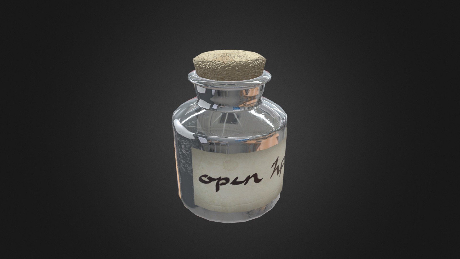 Jar - Download Free 3D model by Shining Salt (@shiningsalt) 3d model