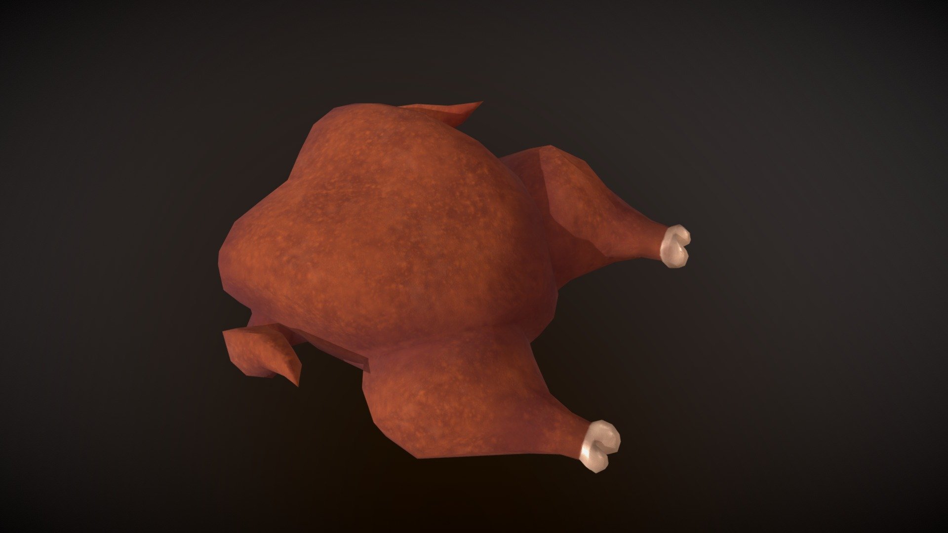 Stylized fantasy low poly game asset in cartoon handpainted style. Hand painted game ready low polyroasted chicken dish prop with 2k PNG Color and Roughness. Ideal for fantasy tavern, kitchen, pub, feast and table setting environment. Please check other stylized props in my collection and feel free to connect with me if you have any questions.


SketchfabWeeklyChallenge - Stylized lowpoly roasted chicken - Buy Royalty Free 3D model by Scritta 3d model