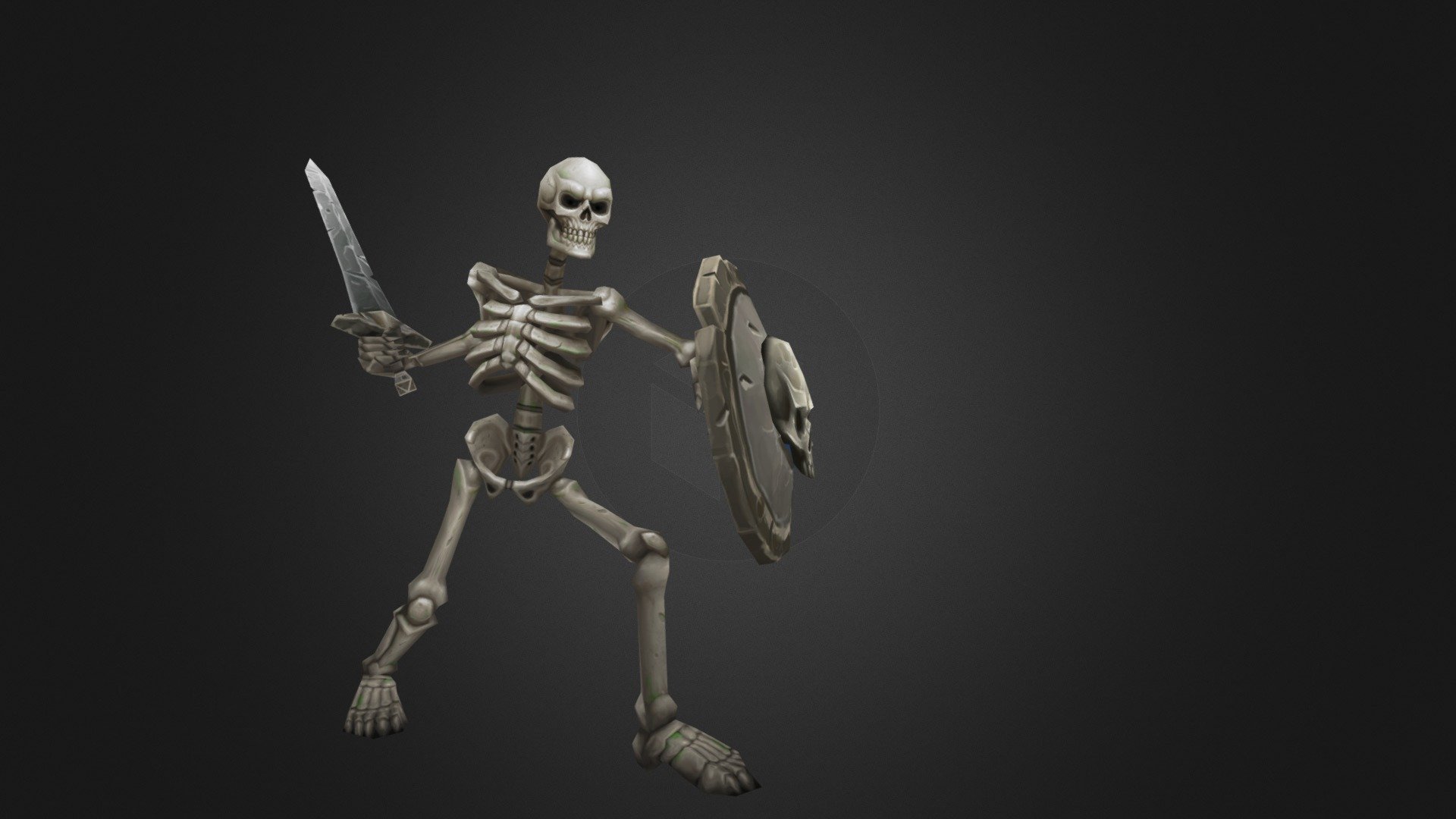 This is free model from Unity Asset store. 

Make rig and animation on it 3d model