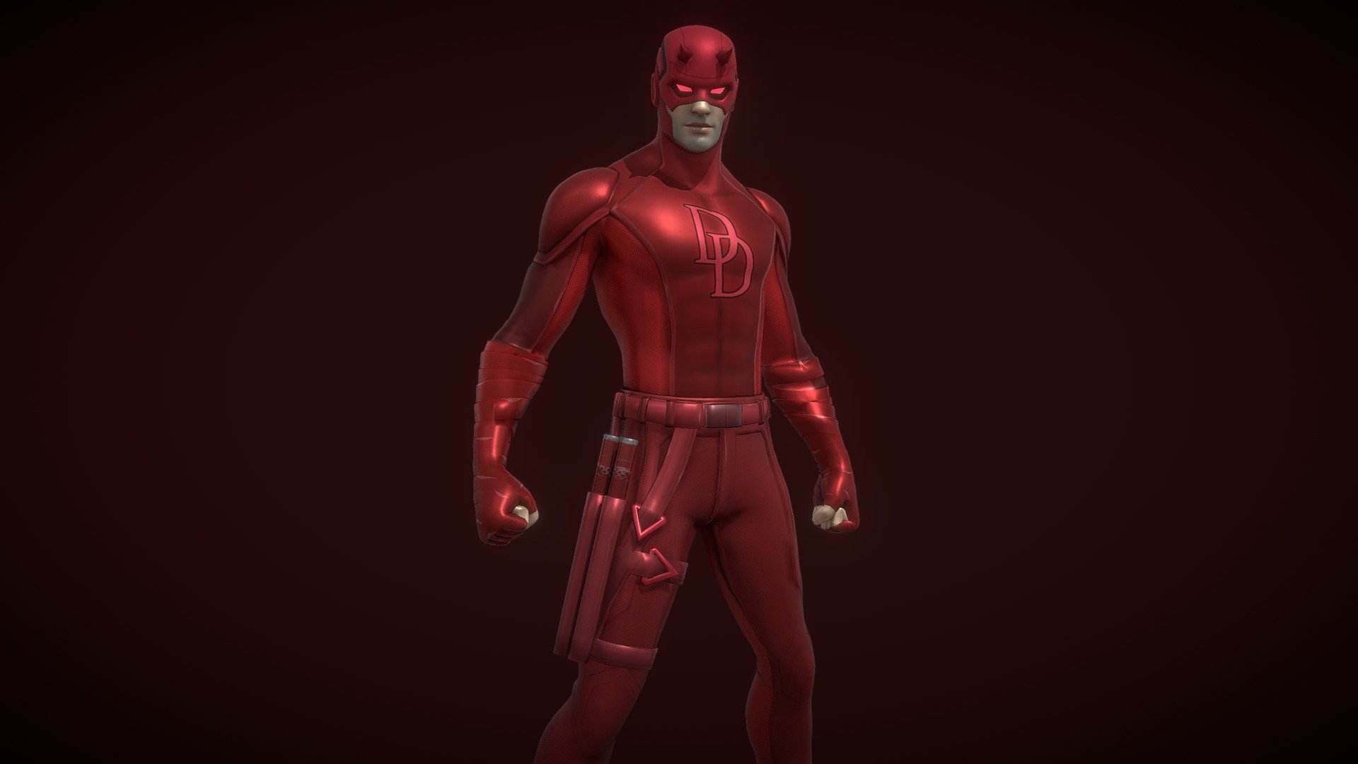 Enjoy the Travis Scott skin from Fortnite! And it would be appreticated if you could check out my YT  https://www.youtube.com/clashsupreme - Dare Devil | Fortnite Marvel Collab Skin | - Download Free 3D model by SketchSupreme 3d model