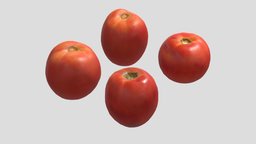 Tomato 02 Low Poly PBR