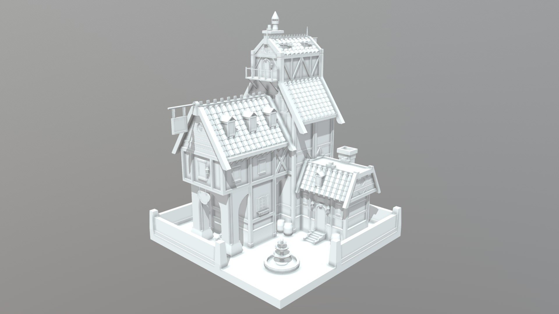 An updated version of &ldquo;Isometric Fantasy House