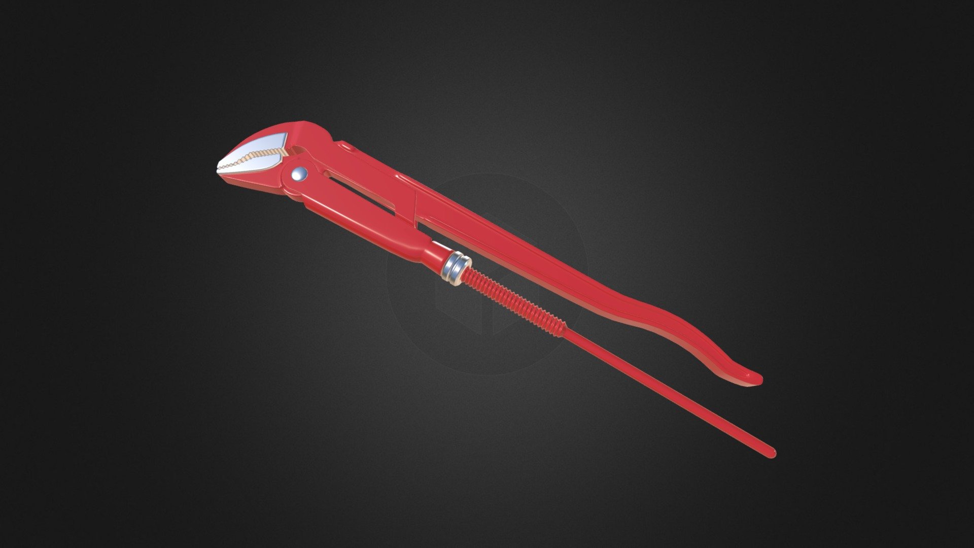 Buy this at: -link removed- - Sweden Pipewrench - 3D model by energyoverflow 3d model