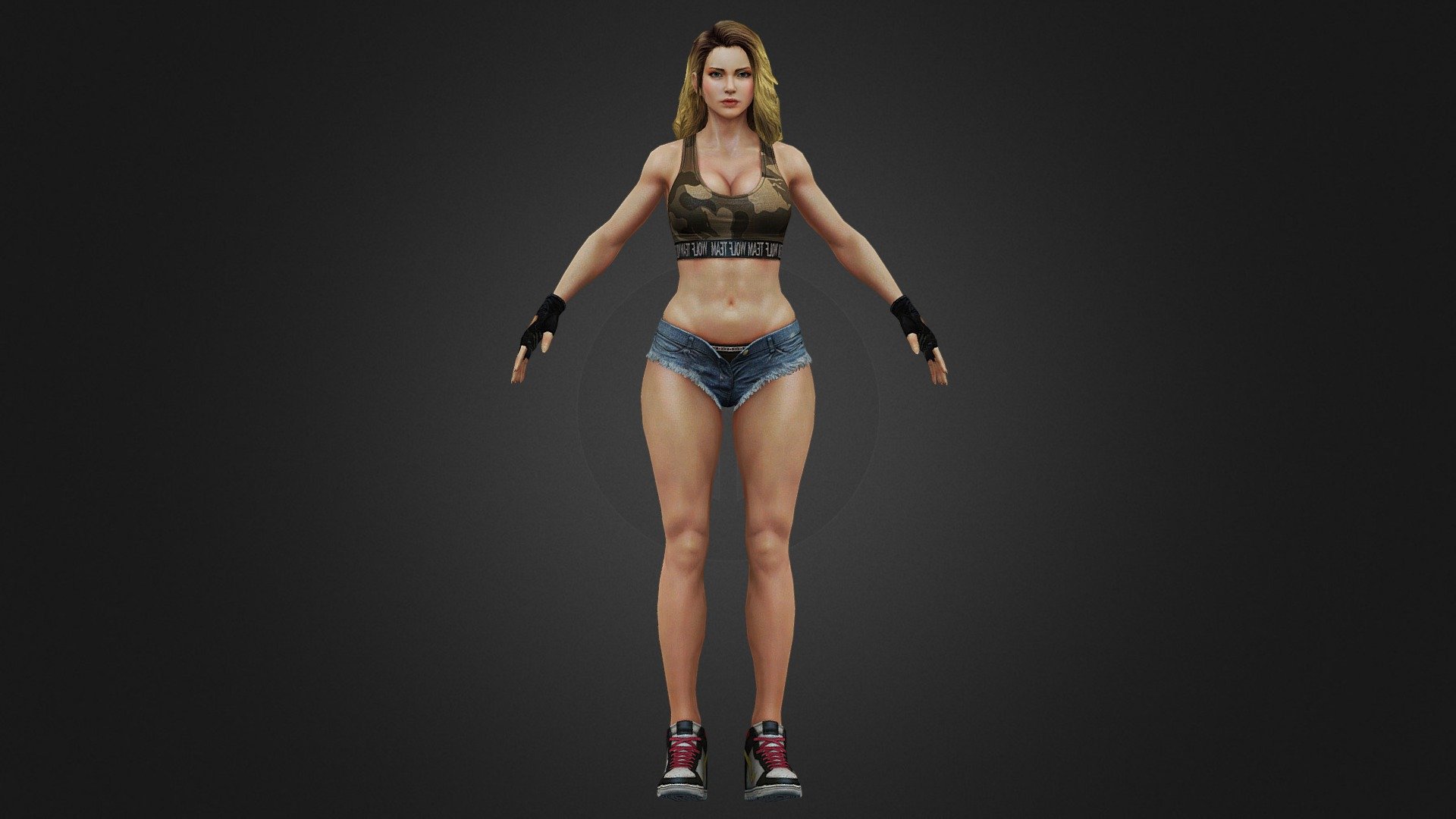 Stephanie Oliveira - 3D model by Dimac 3d model