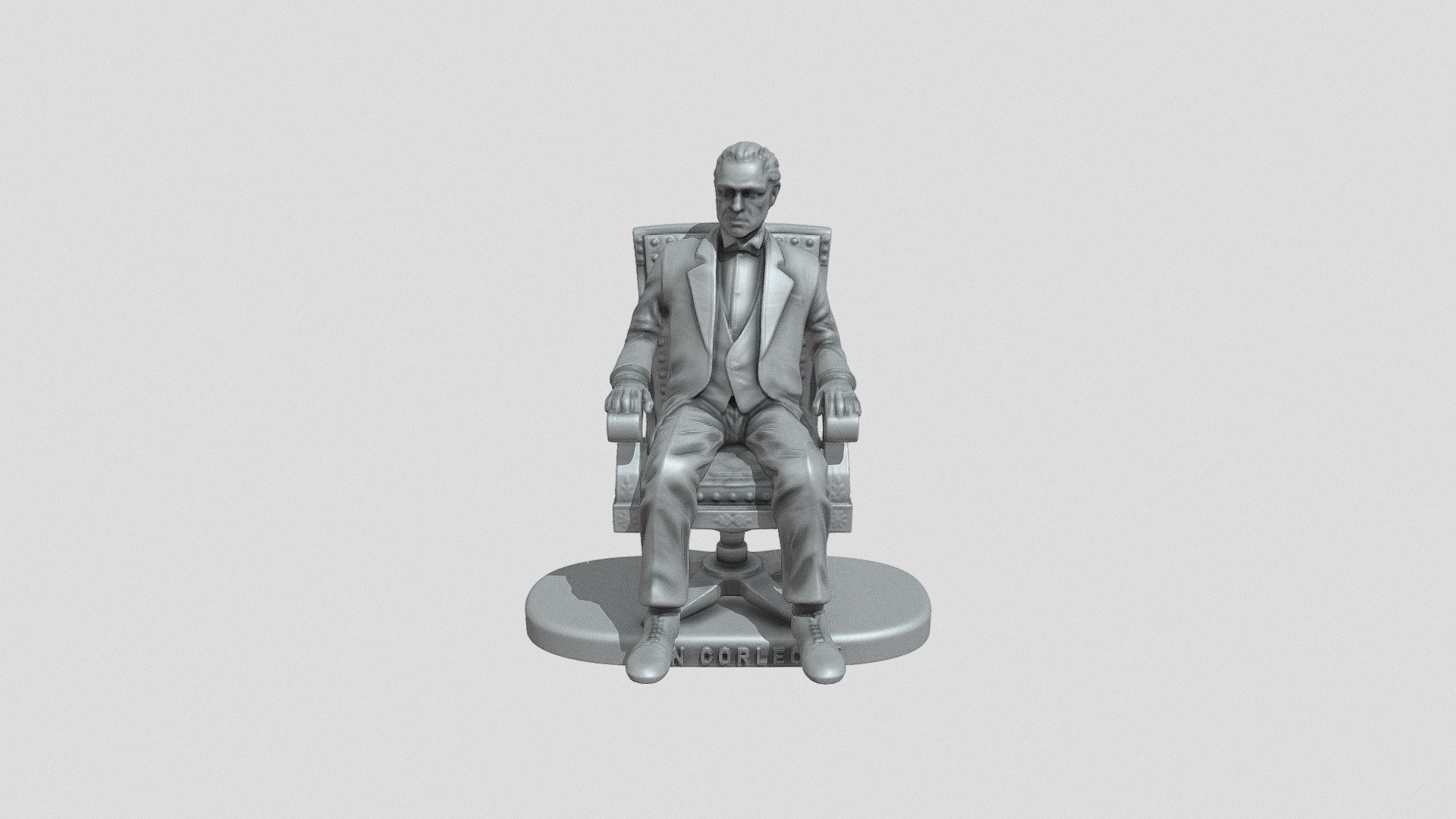 The Godfather, don corleone , o poderoso chefão agora na escala Gulliver 1/22 - #051 Don Corleone - 3D model by 3DCraft (@insta3dcraft) 3d model