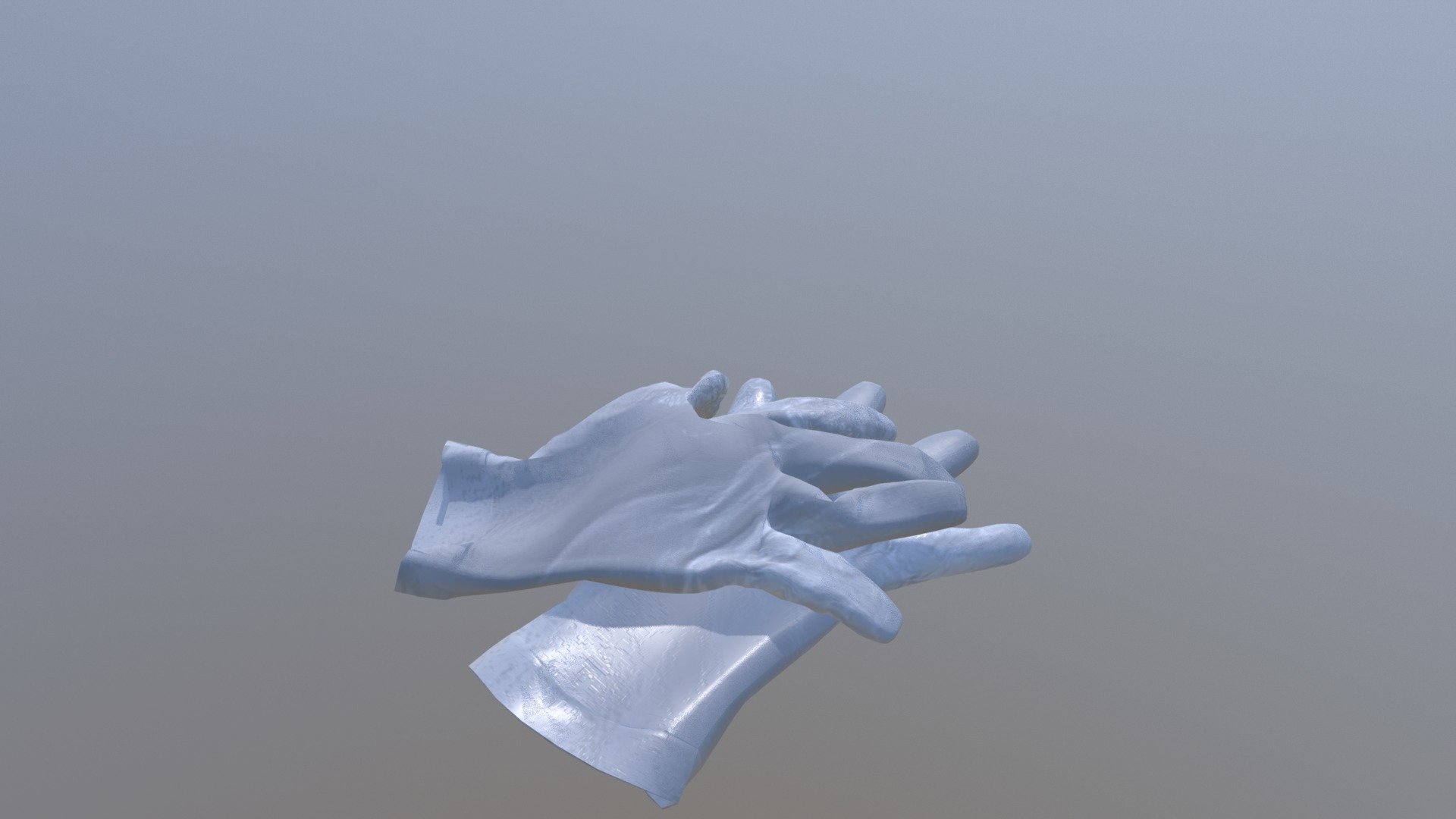 Latex gloves modelled in Autodesk Maya 2018. Used n-cloth to generate falled shape. Textured in Adobe Photoshop 3d model