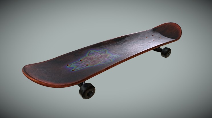 Skate - Download Free 3D model by Francesco Coldesina (@topfrank2013) 3d model