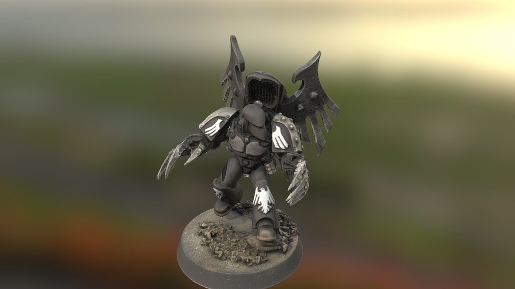 Raven Guard Dark Fury - 3D model by Mixed Reality Lab (@MixedRealityLab) 3d model