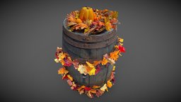 Halloween barrel , Warwick Castle polycam