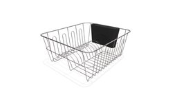 Dish Rack modern, household, plate, bowl, prop, rack, sink, dish, kitchen, cutlery, drainage, drainer, drying, decoration, interior