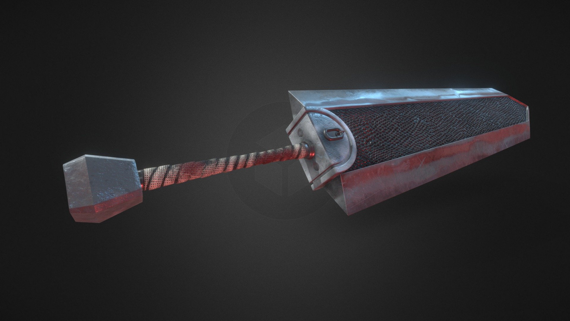 It was too big to be called a sword. Massive, thick, heavy, and far too rough. Indeed, it was a heap of raw iron.
– Description of the Dragon Slayer




3D Model: 3DSmax



Textures: Substance Painter



Head Image: Marmoset



Social Media

Linkedin: https://es.linkedin.com/in/daniel-molinero-lucas-70a90a173
Instagram: https://www.instagram.com/cglimbo
Artstation: https://www.artstation.com/papishushi
Web: https://www.danielmolinerolucas.net
Mail: danielmolinero111@cyberdude.com

This work was made by me Daniel Molinero Lucas (Papishushi) - Dragon Slayer from Berserk - Download Free 3D model by papishushi 3d model