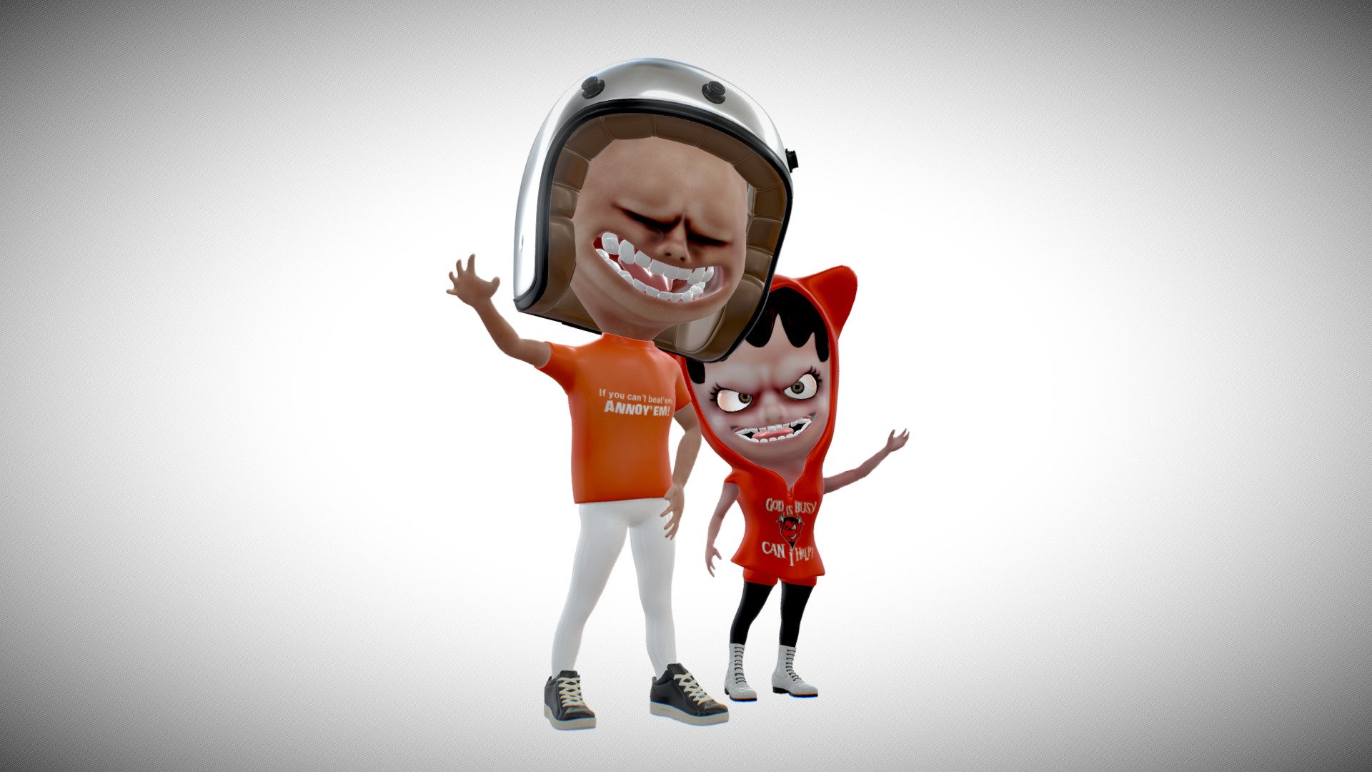https://www.youtube.com/watch?v=IScT0irgNhg - THE UGLY KIDS SHOW - 3D model by projectblank 3d model