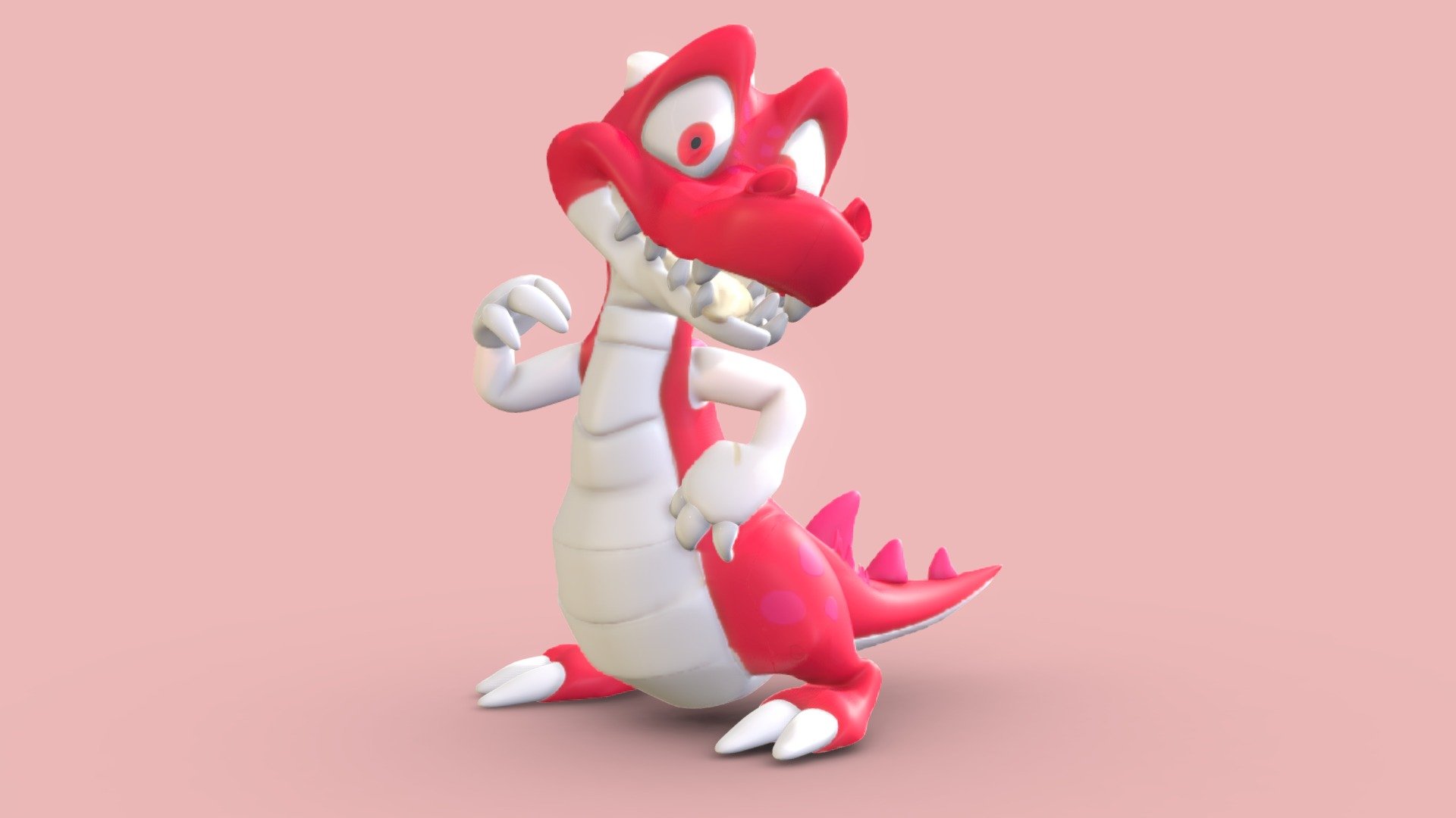 This crocodile named is Red

Character by: Rambutan921001

 - Red The Crocodile - Download Free 3D model by Henry (@Sporx-Nightcall) 3d model