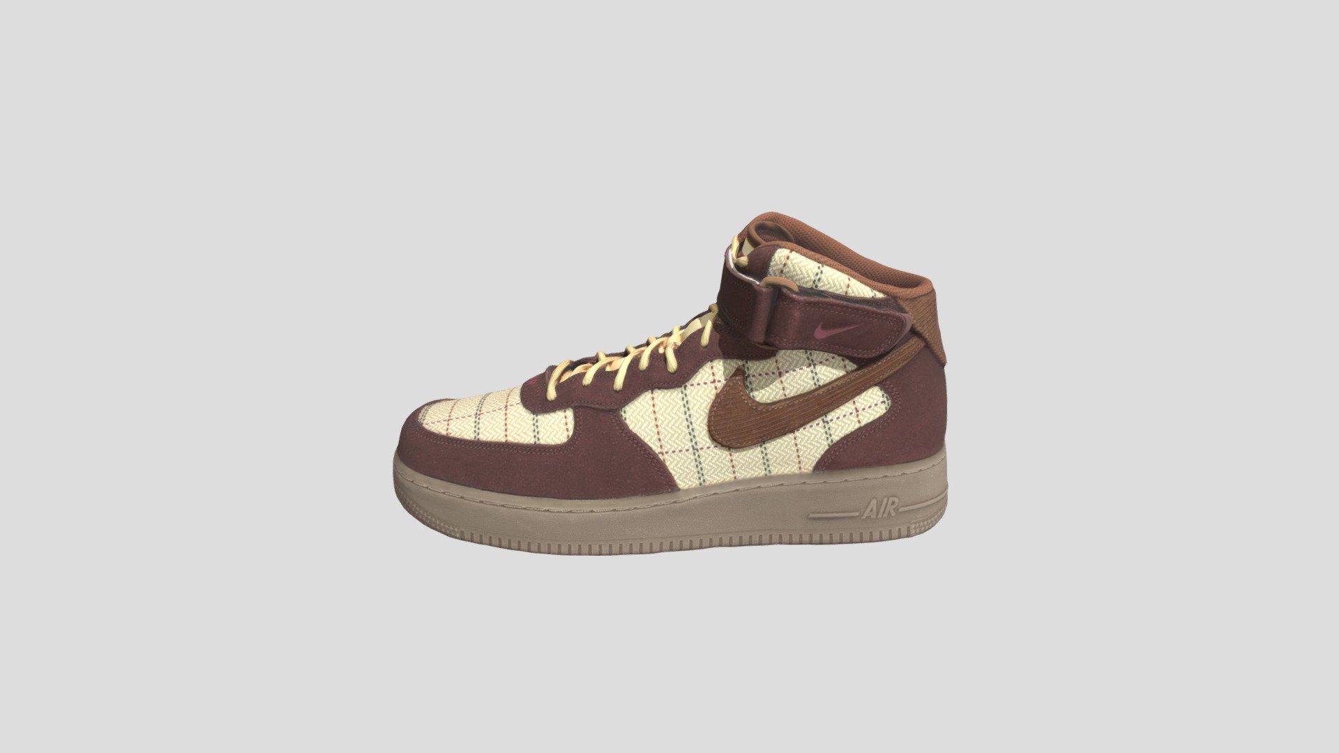 This model was created firstly by 3D scanning on retail version, and then being detail-improved manually, thus a 1:1 repulica of the original
PBR ready
Low-poly
4K texture
Welcome to check out other models we have to offer. And we do accept custom orders as well :) - Nike Air Force 1 Mid '07 LV8 棕大衣_CT1206-900 - Buy Royalty Free 3D model by TRARGUS 3d model