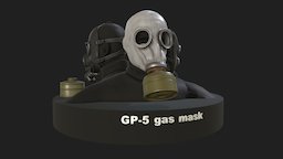 Gas Masks (2016) lowpolymodel, low-poly, lowpoly, gameart, gameasset