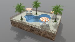 swimming pool V4 maquette, pool, water, piscina, diseno, swimmingpool, design