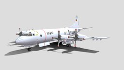 Lockheed P-3C 2 "Orion" bomber, warplane, lockheed, military
