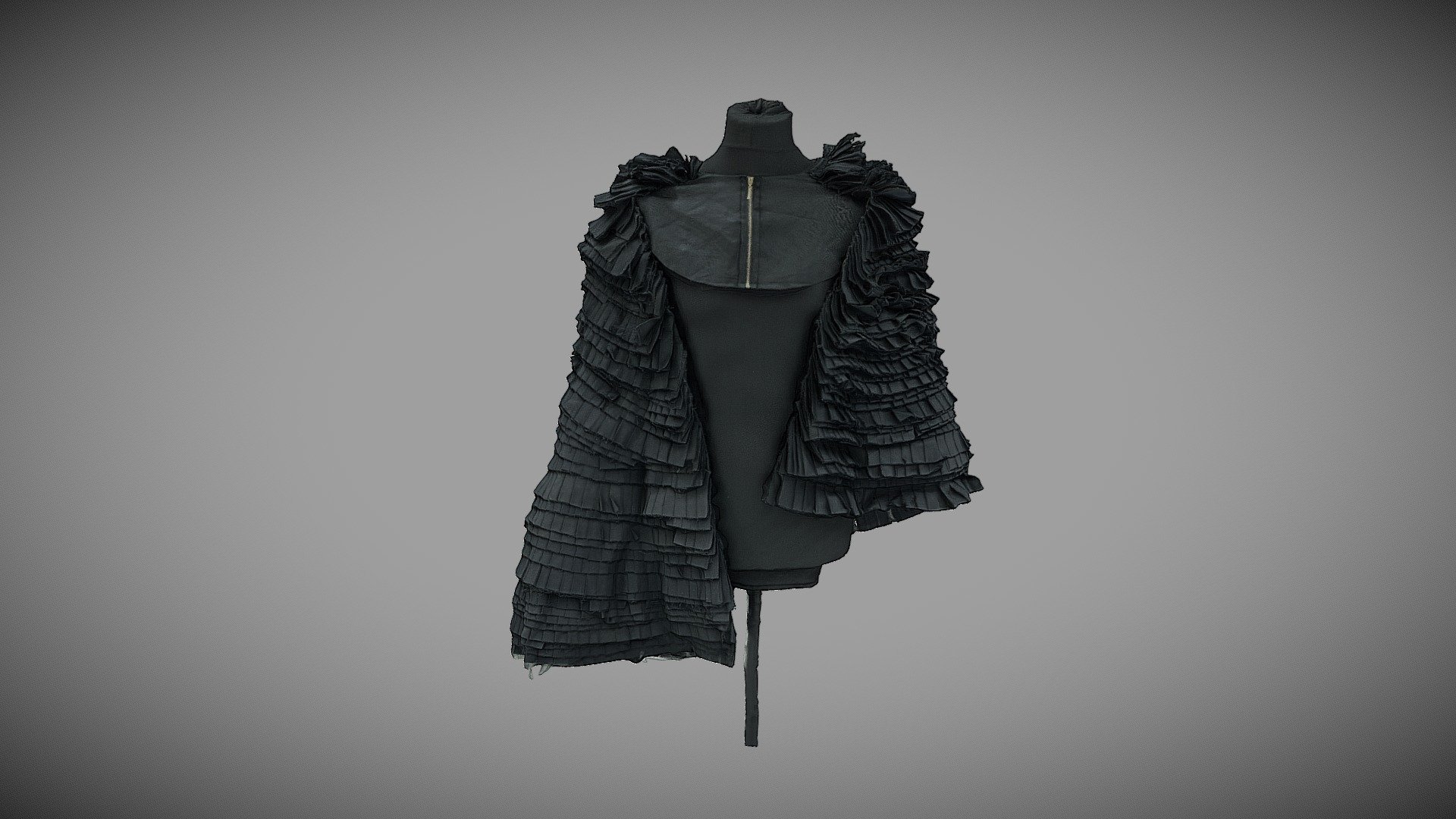 Photoscan, using Canon 6D and Agisoft.


AgisoftClothesChallenge
Concept design by students of AOTD studio of the FUD UJEP university (CZ) https://fud.ujep.cz/en/departments/fashion-and-textile-design/ - Fashion coat #AgisoftClothesChallenge - 3D model by jaromirharna 3d model