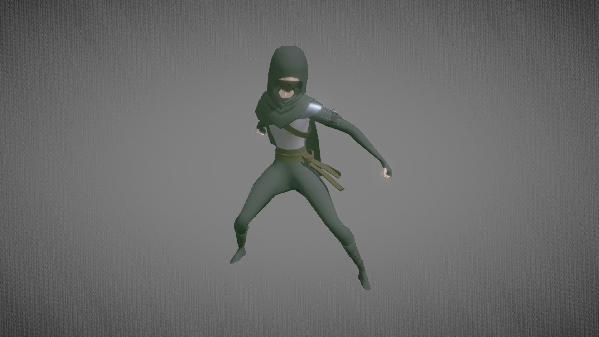 A lowpoly dude and its sword full animation moveset
All of them made in one day, so i'm pretty proud of this one (0:

This is the first low poly human i've modeled. 
The animations were inspired in the moveset of straightswords in Dark Soul.

Back when I made this, i've never tried Low poly 3D as a style, and aesthetics wise.
Since then I realized that low poly its such a great resource for a guy like me, who's trying to learn everything by itself to use it in it's own project so then can be made in lesser time than when using the &ldquo;next-gen