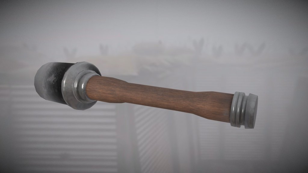 A WW1 stick gernade. Made in under 2 hours from start to finish. Very low poly and game ready.

Baked - xnormal 
Modeled - 3dsmax
Textured - substance painter

TechnoCraft - WW1 Stick Grenade - Download Free 3D model by TechnoCraft 3d model