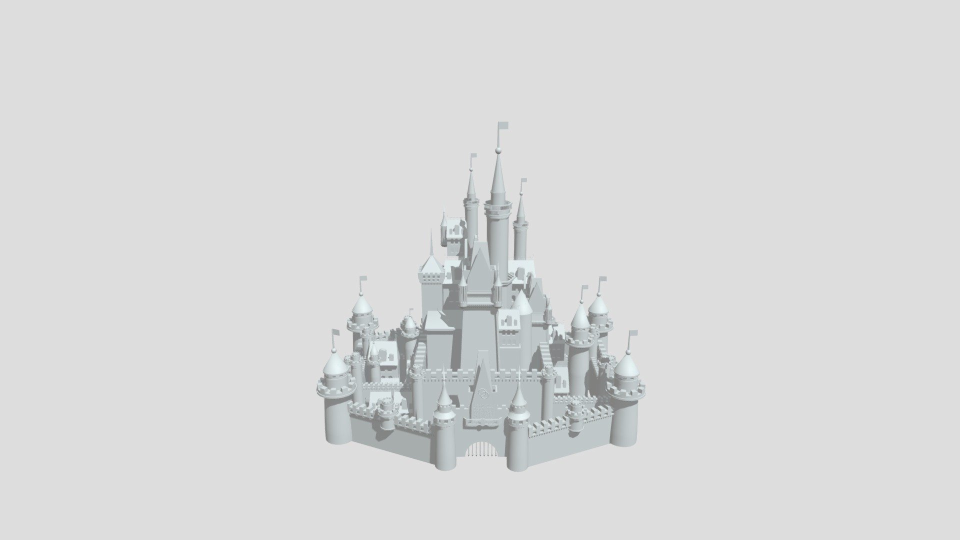 Disney Cinderella Castle
Build in Autodesk Maya 2018
Exported as FBX - castle - Download Free 3D model by SravaniPeethala 3d model