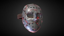 Hockey Mask Cyberpunk (Metahuman Ready)