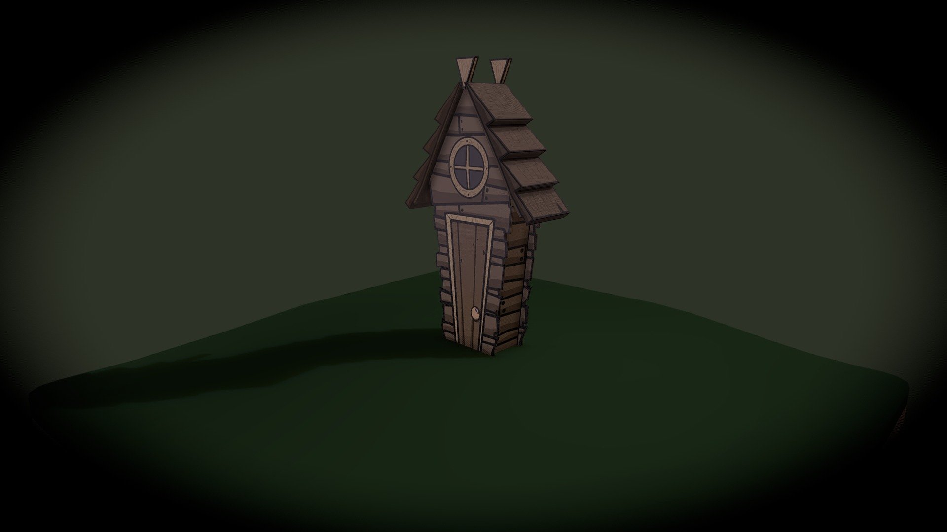 Pig House 3d From Don't Starve Together - Pig House - Don't Starve Together - 3D model by hairzerow 3d model