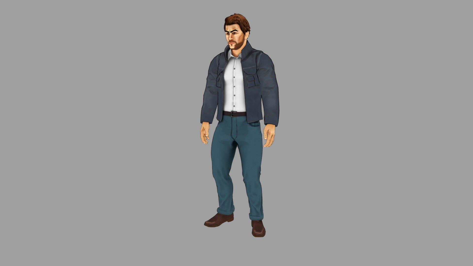 Animated lowpoly toon man compatible with mixamo animation library

2 animations: 

Walk

Idle

2 unlit color textures - Cartoon Man Character - Buy Royalty Free 3D model by mahrcheen 3d model