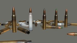 5.56MM Ammo Pack rifle, bullet, firearm, ammo, 556, bullets, shells, cartridge, ammunition, nato, casing, 556x45mm, 556mm, weapon, gun