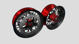 JoNich wheels, motorbike, motorcycle, rims, carbonfiber, noai