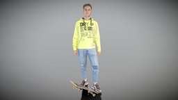 Young man on skateboard 333 archviz, scanning, skateboard, skate, skateboarding, , photorealistic, sports, stylish, vr, young, jeans, realistic, teenager, realism, hoodie, malecharacter, peoplescan, caucasian, sportsman, sportsgame, photoscan, realitycapture, photogrammetry, man, student, male, sport, scanpeople