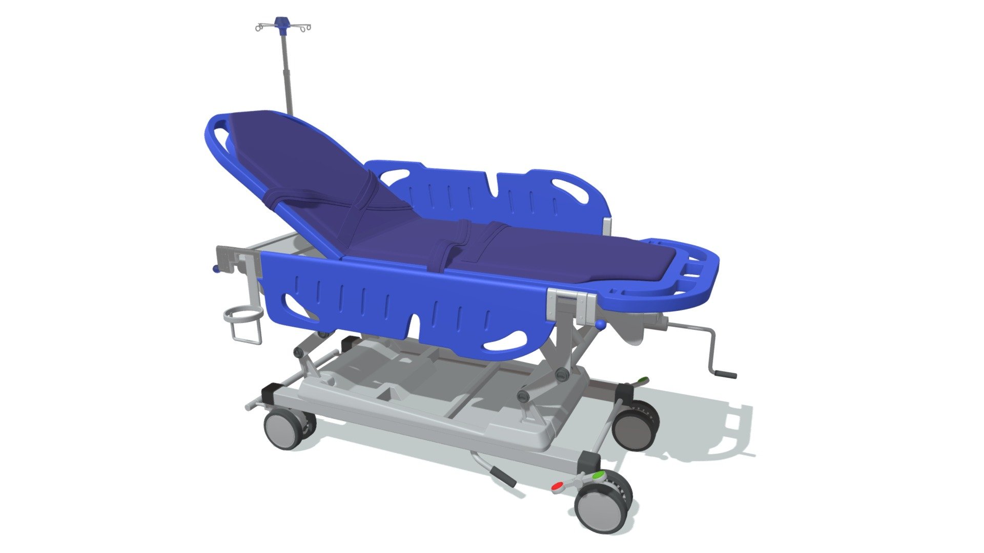 High quality 3d model of emergency stretcher trolley.
If you need a file format that is different from what is available, please contact us 3d model