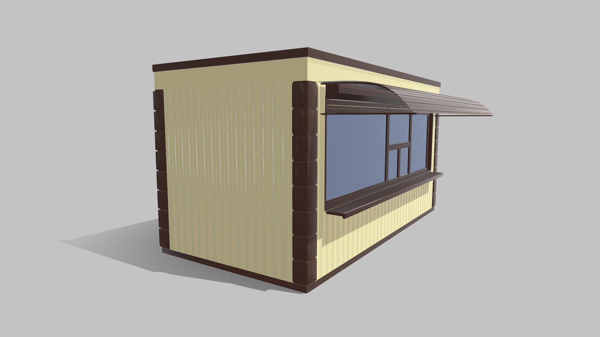 3d model-Trade pavilion / 3d модель - торговый павильон - Торговый павильон/Trade Pavilion-4 - Download Free 3D model by StarTone 3d model