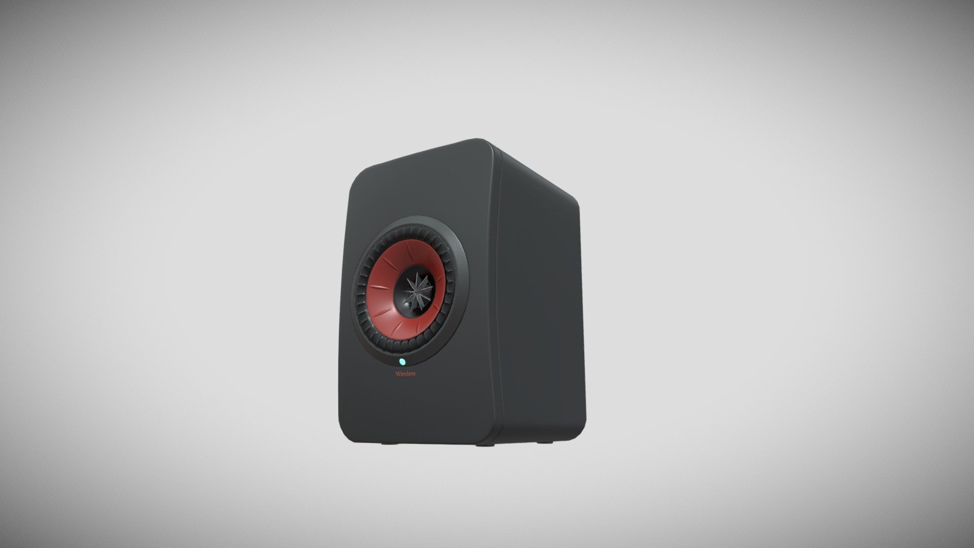 Low polygon 3D model: wireless speaker - Wireless Speaker - Buy Royalty Free 3D model by architexture 3d model