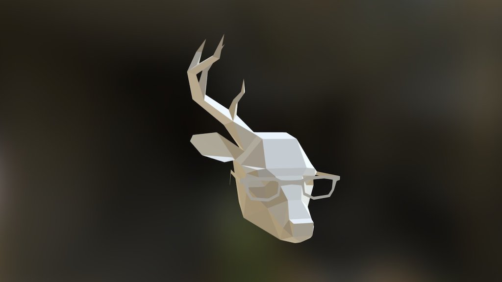Deer - 3D model by borisklimov 3d model