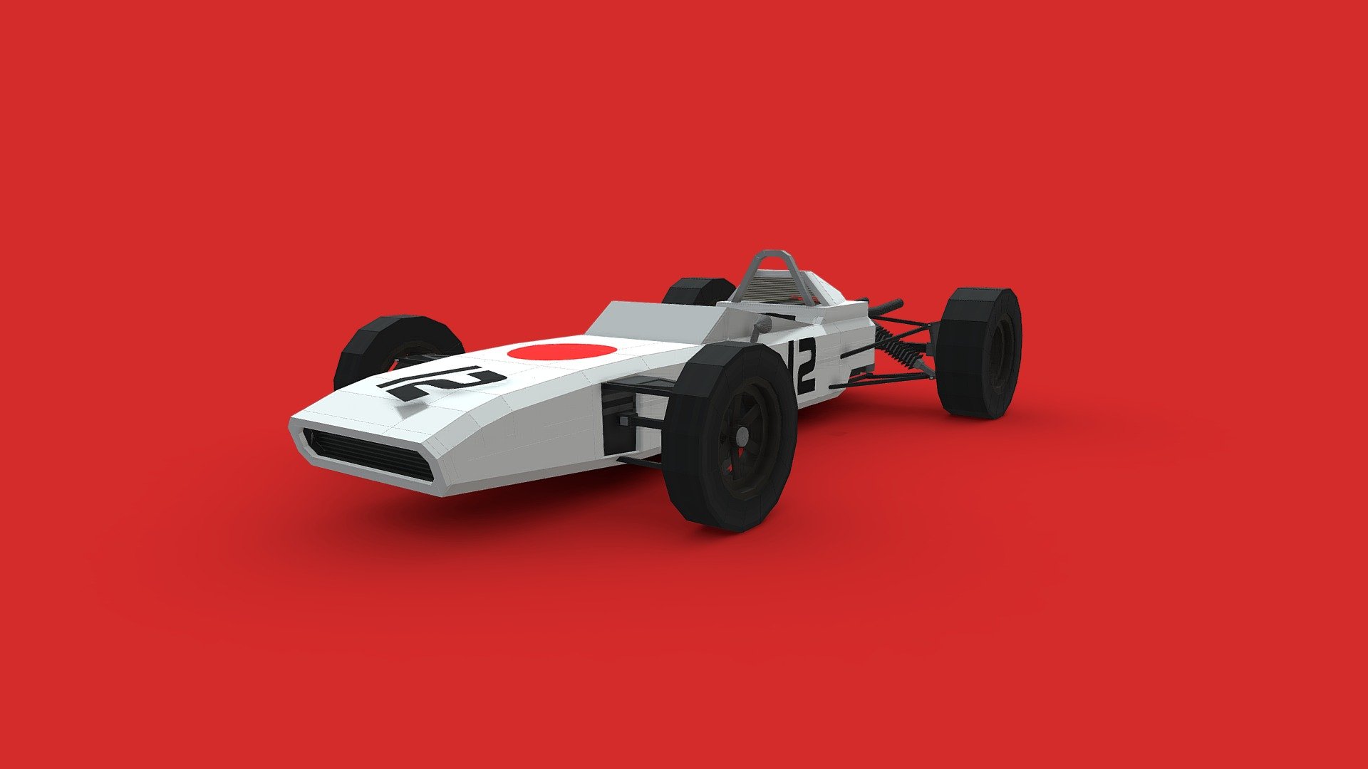 Replica of the 1965 Honda RA272 used in the FIA’s F1 championship in 1965. The first Japanese car to win a F1 Grand Prix. A MC:BE model 3d model
