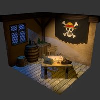 Scene Taverne Pirate tavern, pirate