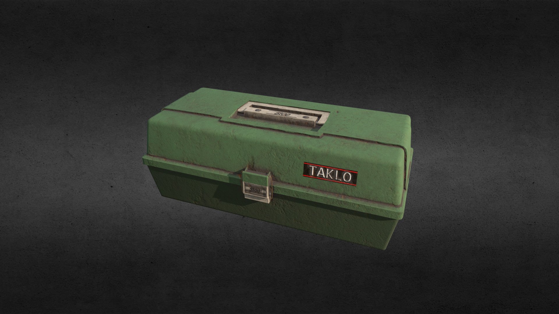 Tackle Box - 3D model by Christopher King (@cking3d) 3d model