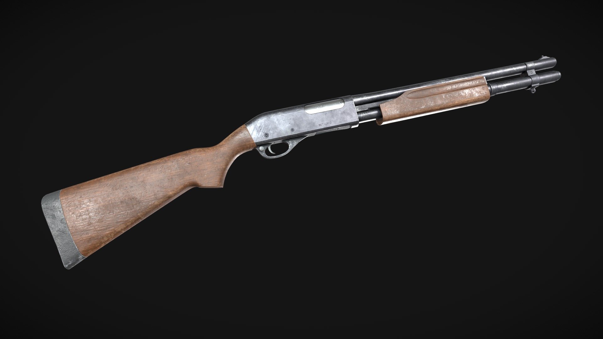 A shotgun made during my free time.
The model is made in 3ds max and textured in substance painter 3d model