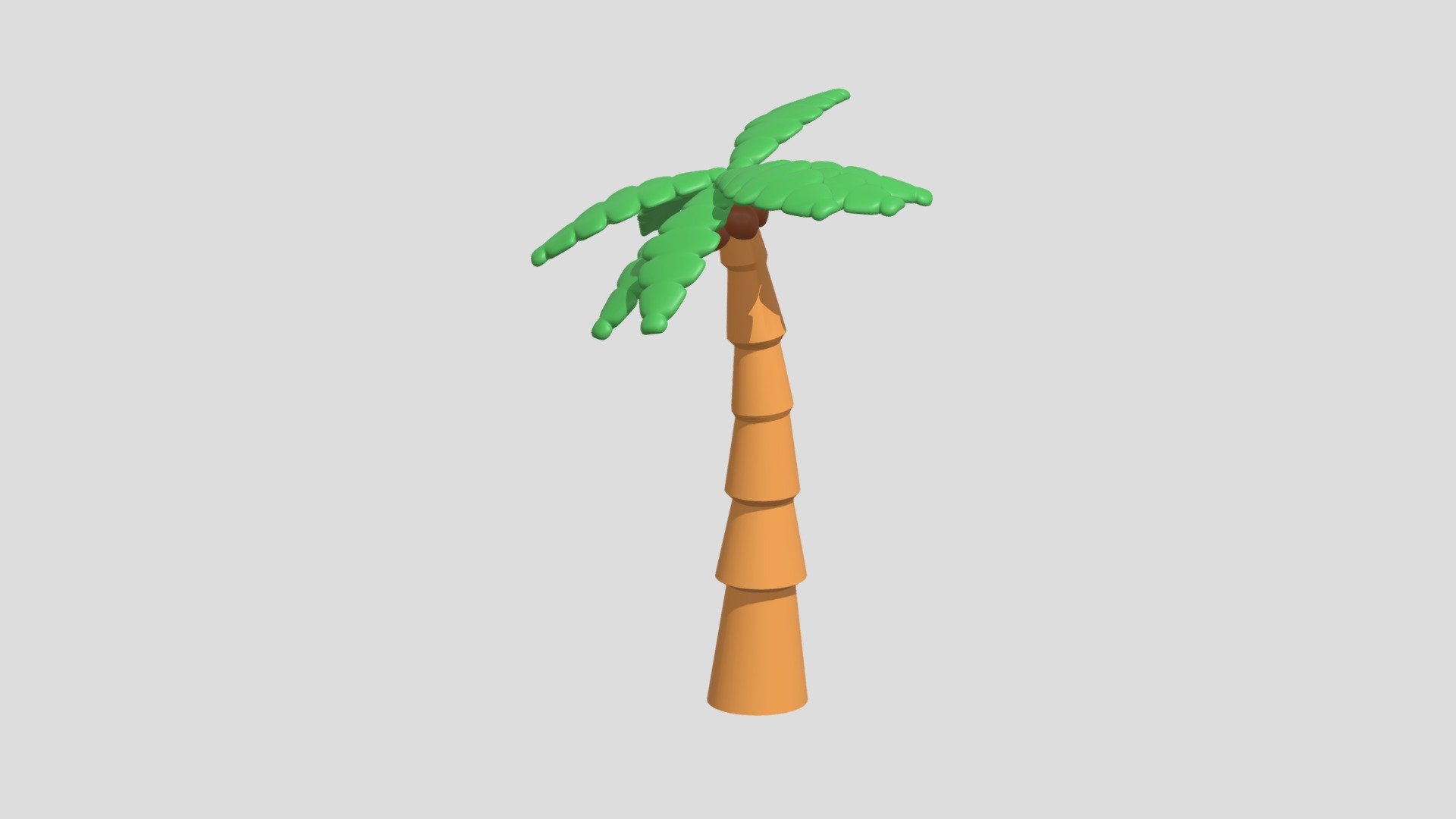 -Cartoon Palm Tree.

-This product contains 15 objects.

-Total vert: 26,418 poly: 26,380.

-This product was created in Blender 3.0.

-Formats: blend, fbx, obj, c4d, dae, abc, glb, stl, unity.

-We hope you enjoy this model.

-Thank you 3d model